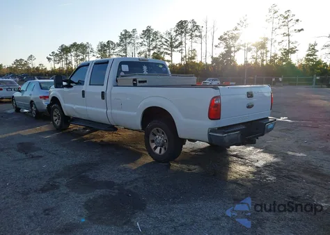 2013 Ford F-250 Xl из США, поврежденный, VIN 1FT7W2B68DEA78612